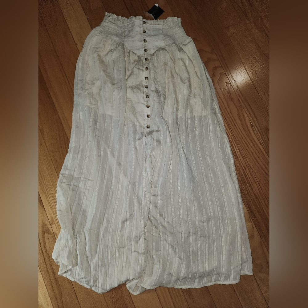 Button-Down Skirt